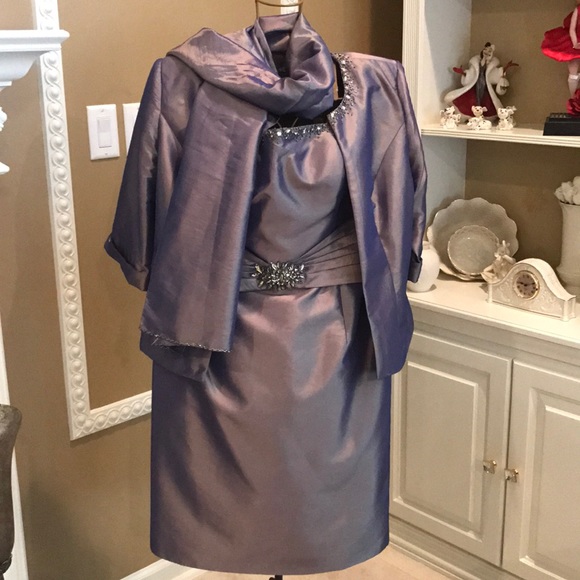 Rina diMontella short mother of the bride dress - Picture 3 of 5